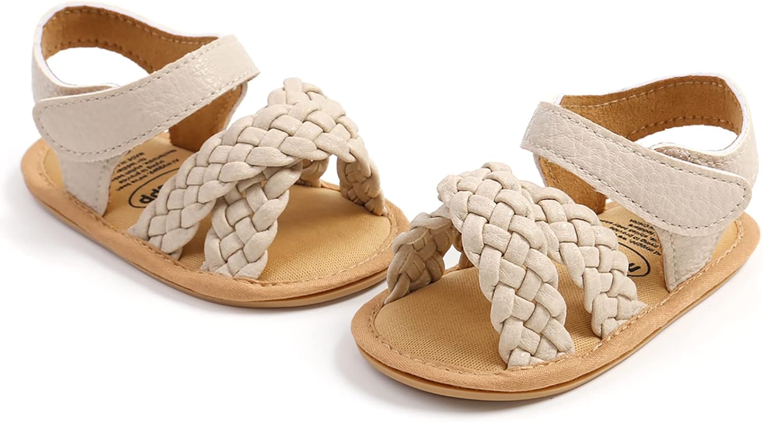SOFMUO Baby Girls Boys Sparkly Bowknot Sandals Premium Soft Anti-Slip Rubber Sole Infant Summer Outdoor Shoes Toddler First Walkers - Image 6
