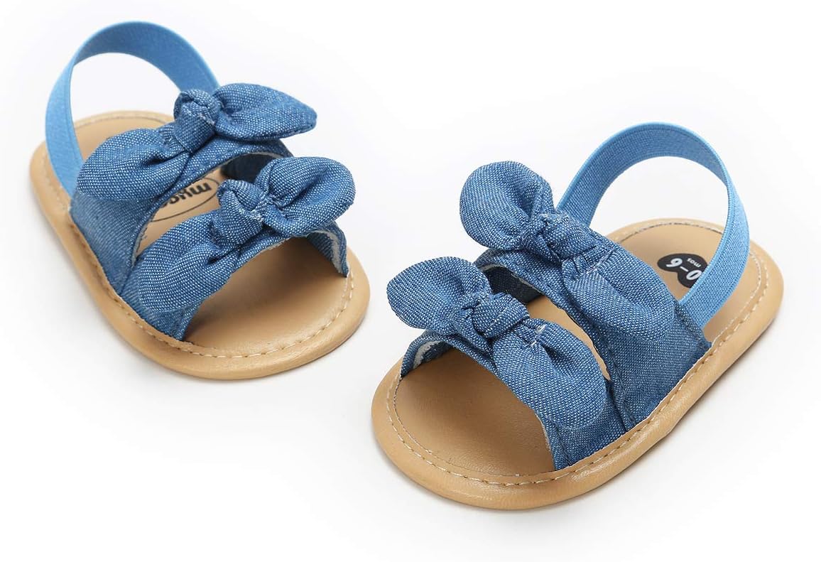 Baby Girls Sandals Summer Shoes Outdoor First Walker Toddler Girls Shoes for Summer - Image 5
