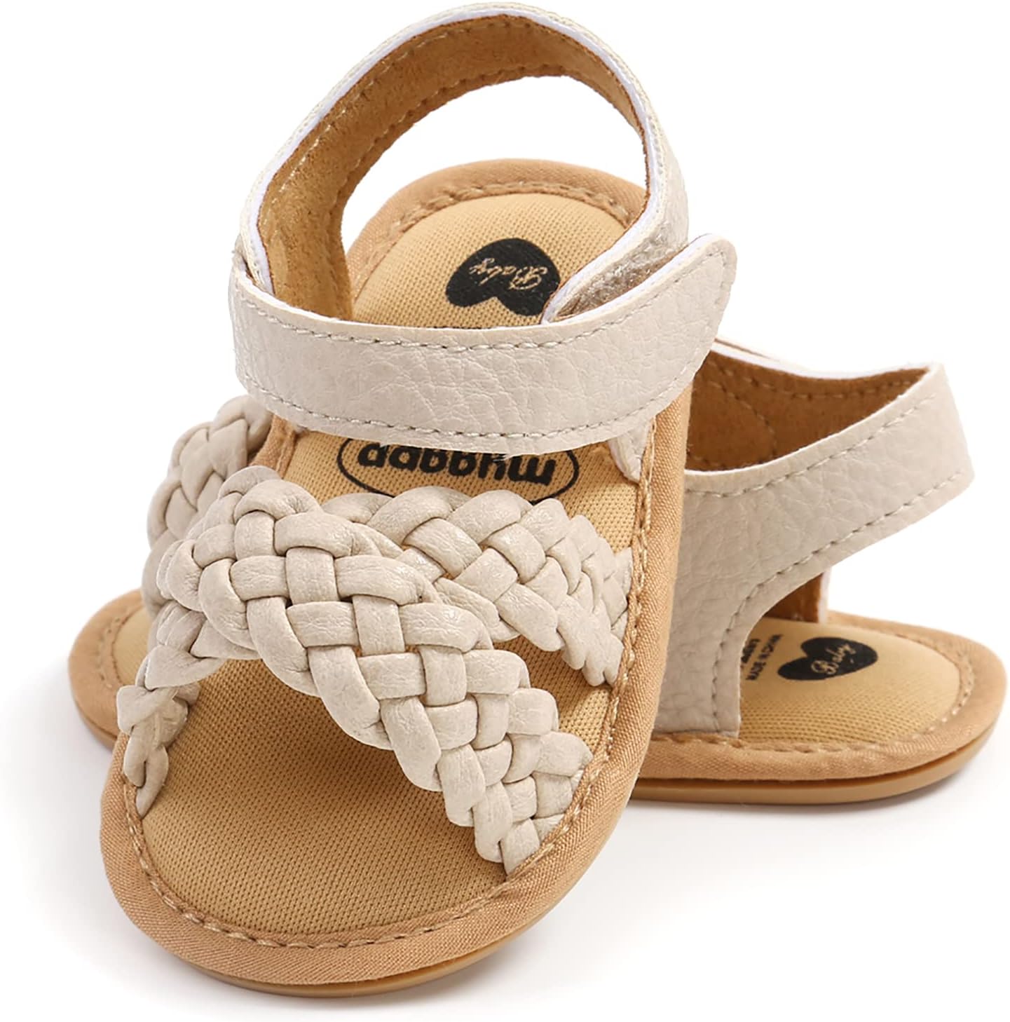 SOFMUO Baby Girls Boys Sparkly Bowknot Sandals Premium Soft Anti-Slip Rubber Sole Infant Summer Outdoor Shoes Toddler First Walkers - Image 5