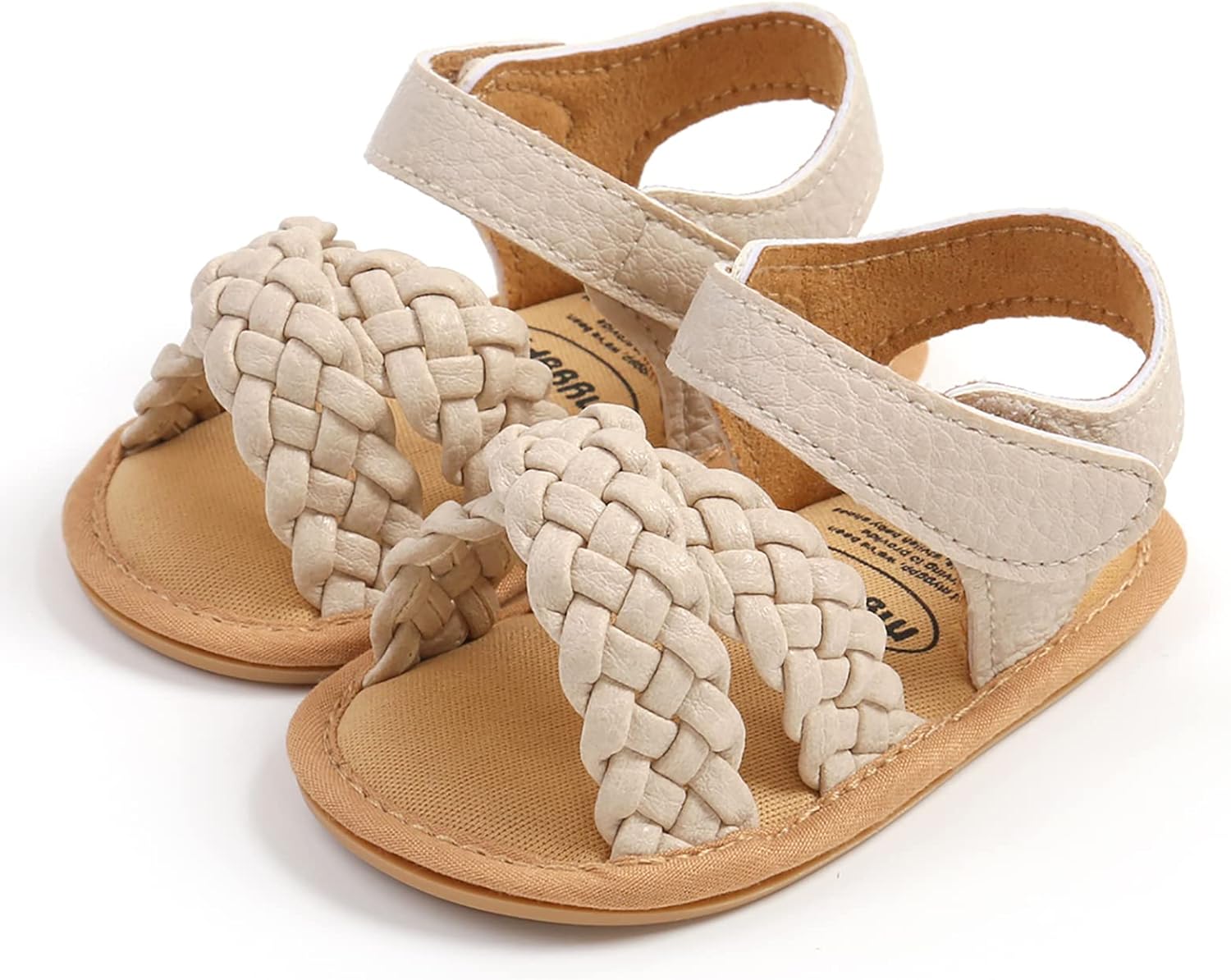 SOFMUO Baby Girls Boys Sparkly Bowknot Sandals Premium Soft Anti-Slip Rubber Sole Infant Summer Outdoor Shoes Toddler First Walkers - Image 8