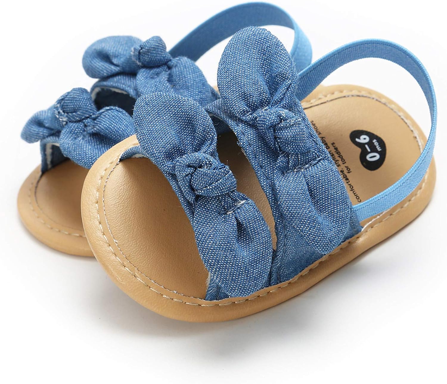 Baby Girls Sandals Summer Shoes Outdoor First Walker Toddler Girls Shoes for Summer - Image 3
