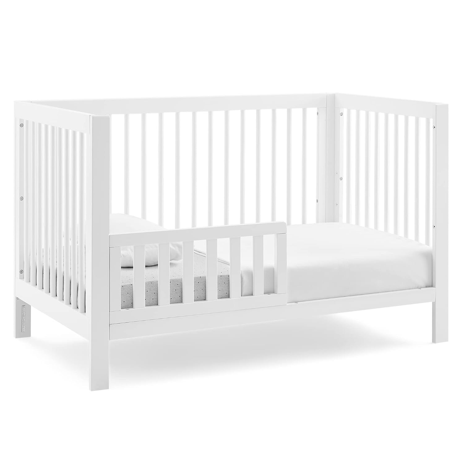 GAP babyGap Charlie 6-in-1 Convertible Crib - Greenguard Gold Certified, Bianca White - Image 11