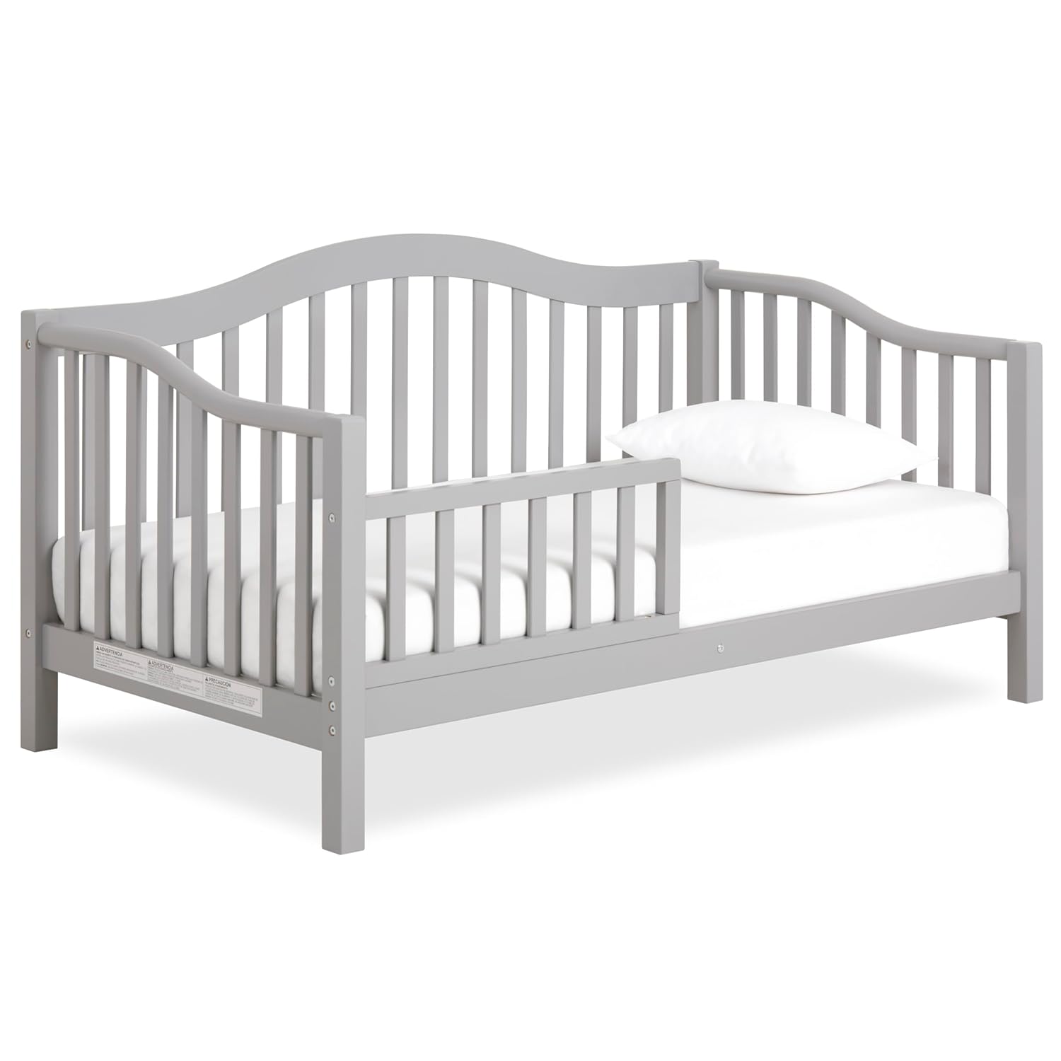 Dream On Me Austin Toddler Day Bed in Pebble Grey, Greenguard Gold Certified - Image 2