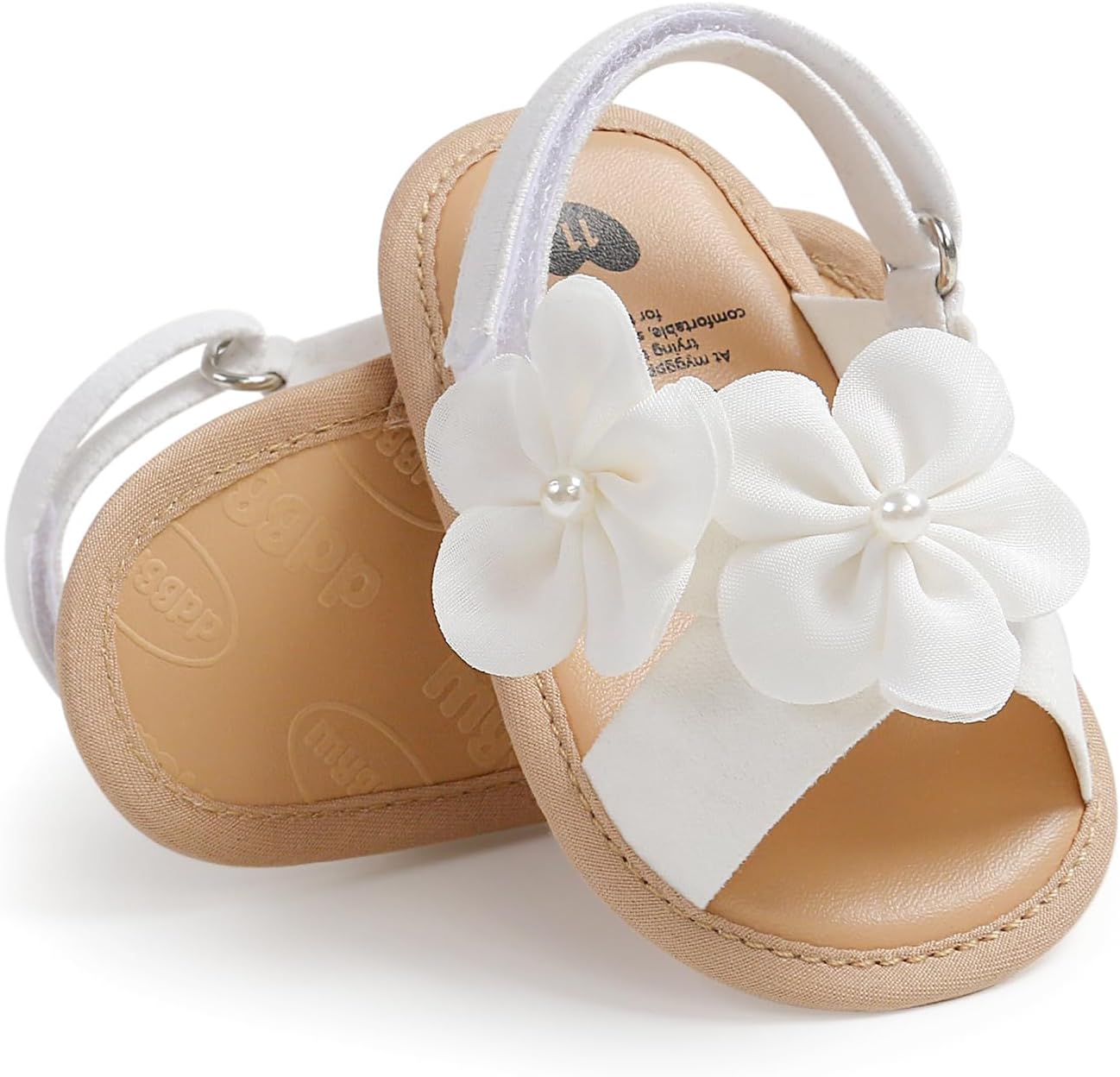 Infant Baby Boys Girls Sandals Summer Baby Wedding Dress Flat Shoes Newborn Crib Shoes First Walkers Prewalkers Shoes - Image 2