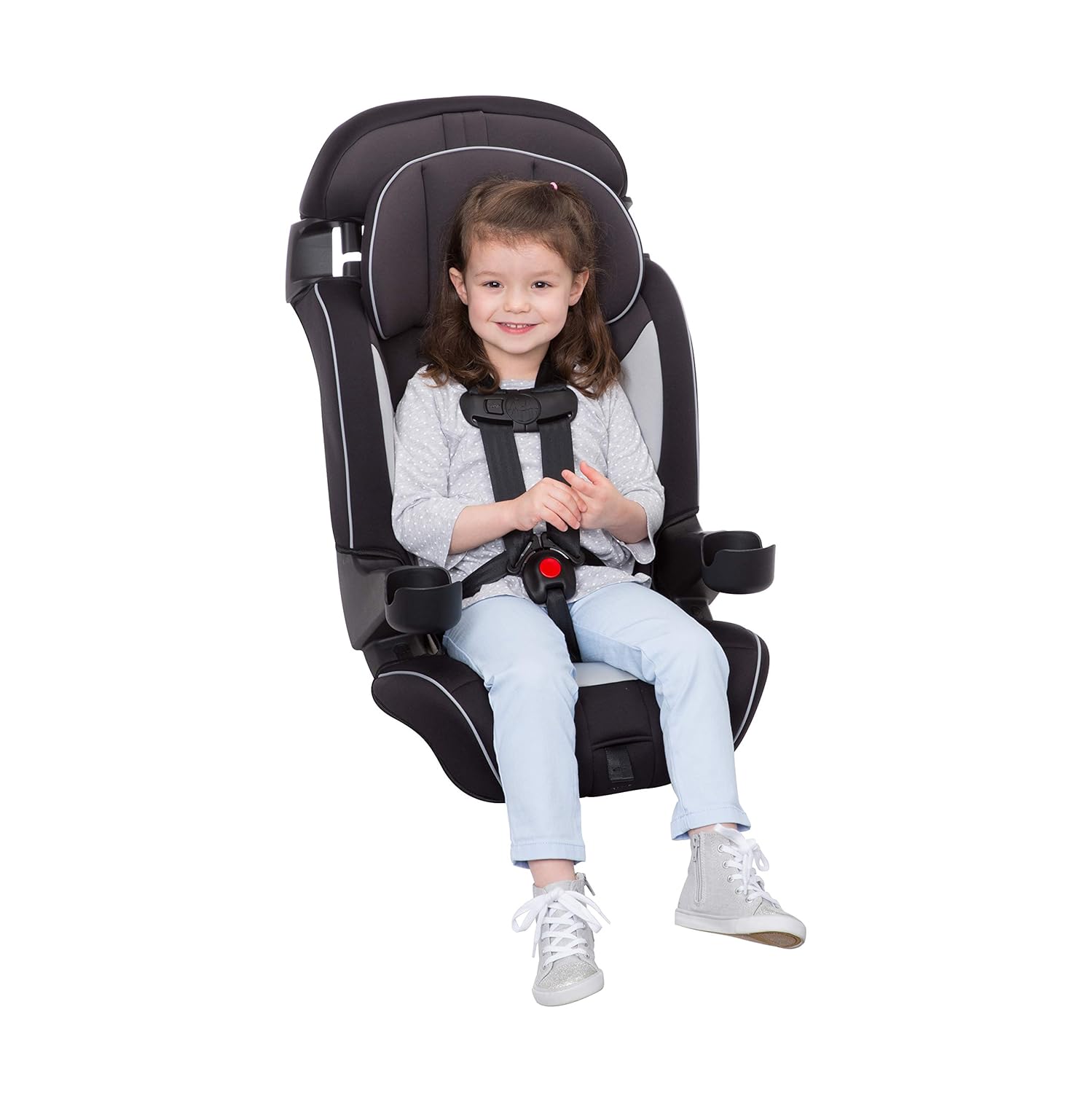 Safety 1st Grand 2-in-1 Booster Car Seat, Converts from High Back to Belt-Positioning Booster, High Back Seat for Kids 40-65, and Belt-Positioning 40-100 Pounds, Black Sparrow - Image 13