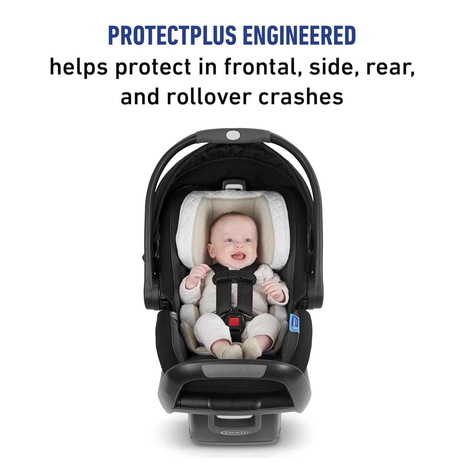 Graco SnugRide SnugFit Elite Infant Car Seat, Anti Rebound Bar for Extra Safety, SnugLock Easy Install, Premium softgood, All-Weather Boot, Baby Car seat, Nico - Image 5