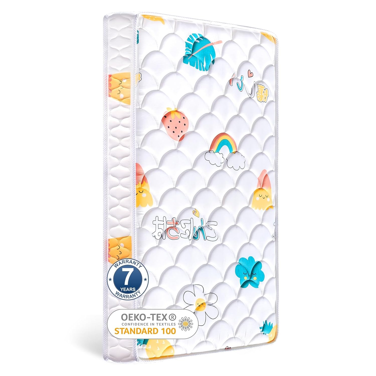 Premium Dual-Sided Baby Crib Mattress and Toddler Mattress - 52" x 27.6" x 5" - Breathable - Firm Soft - Fits Standard Cribs and Toddler Beds - Image 2