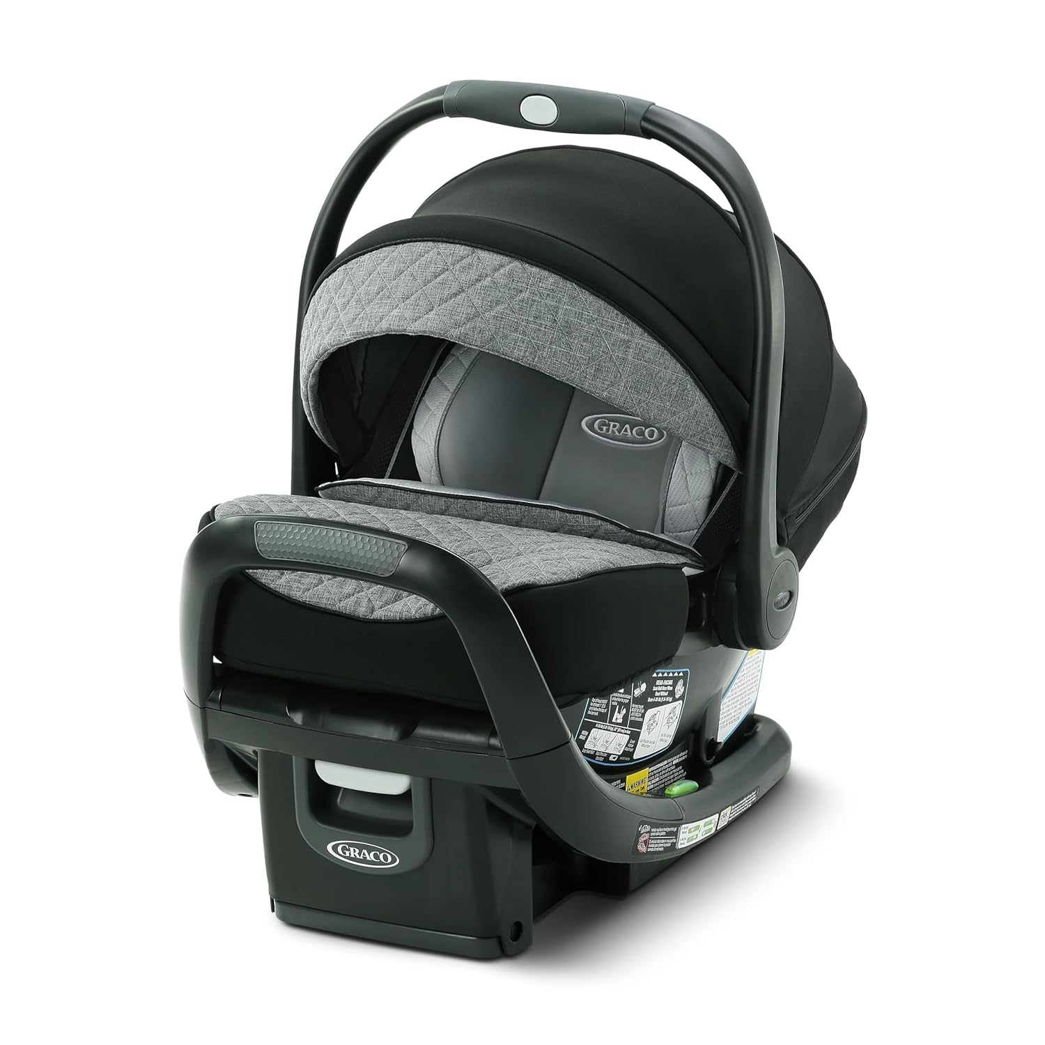 Graco SnugRide SnugFit Elite Infant Car Seat, Anti Rebound Bar for Extra Safety, SnugLock Easy Install, Premium softgood, All-Weather Boot, Baby Car seat, Nico - Image 2
