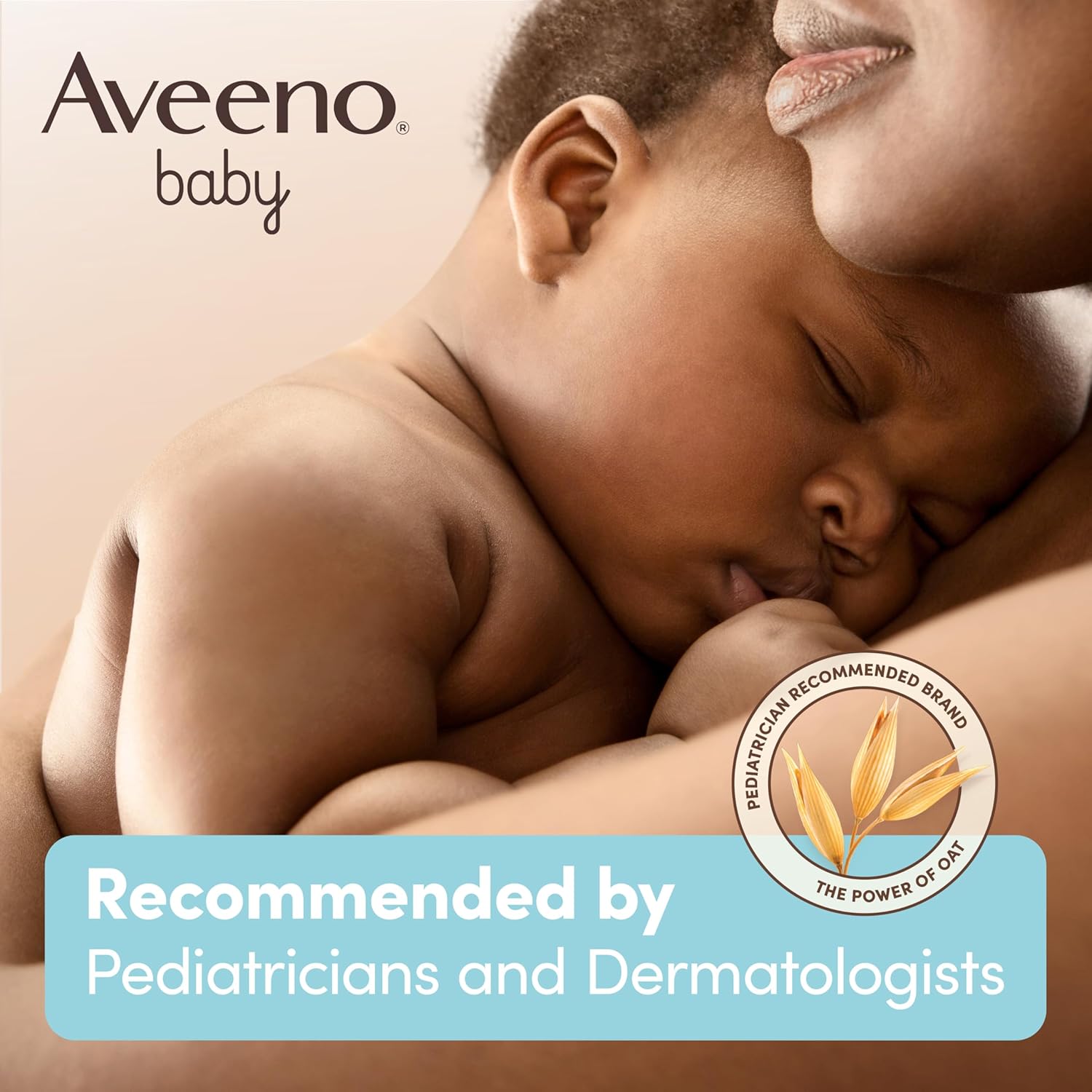 Aveeno Baby Daily Moisture Body Lotion for Sensitive Skin, Hypoallergenic Moisturizing Baby Lotion with Nourishing Oatmeal to Deeply Moisturize Baby's Skin, Fragrance-Free, 18 fl. oz - Image 4