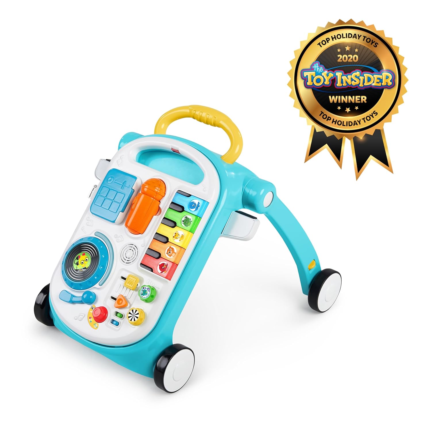 Baby Einstein Musical Mix ‘N Roll Learning Walker, 4-in-1 Push Walker, Activity Center, Toddler Table & Floor Toy, 6-36 Months, Blue - Image 11