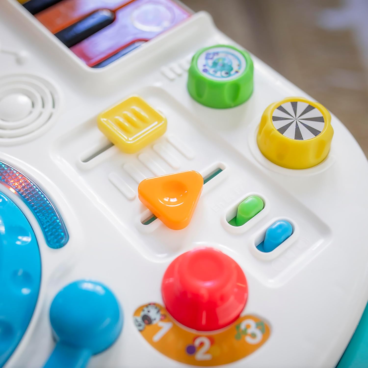 Baby Einstein Musical Mix ‘N Roll Learning Walker, 4-in-1 Push Walker, Activity Center, Toddler Table & Floor Toy, 6-36 Months, Blue - Image 14