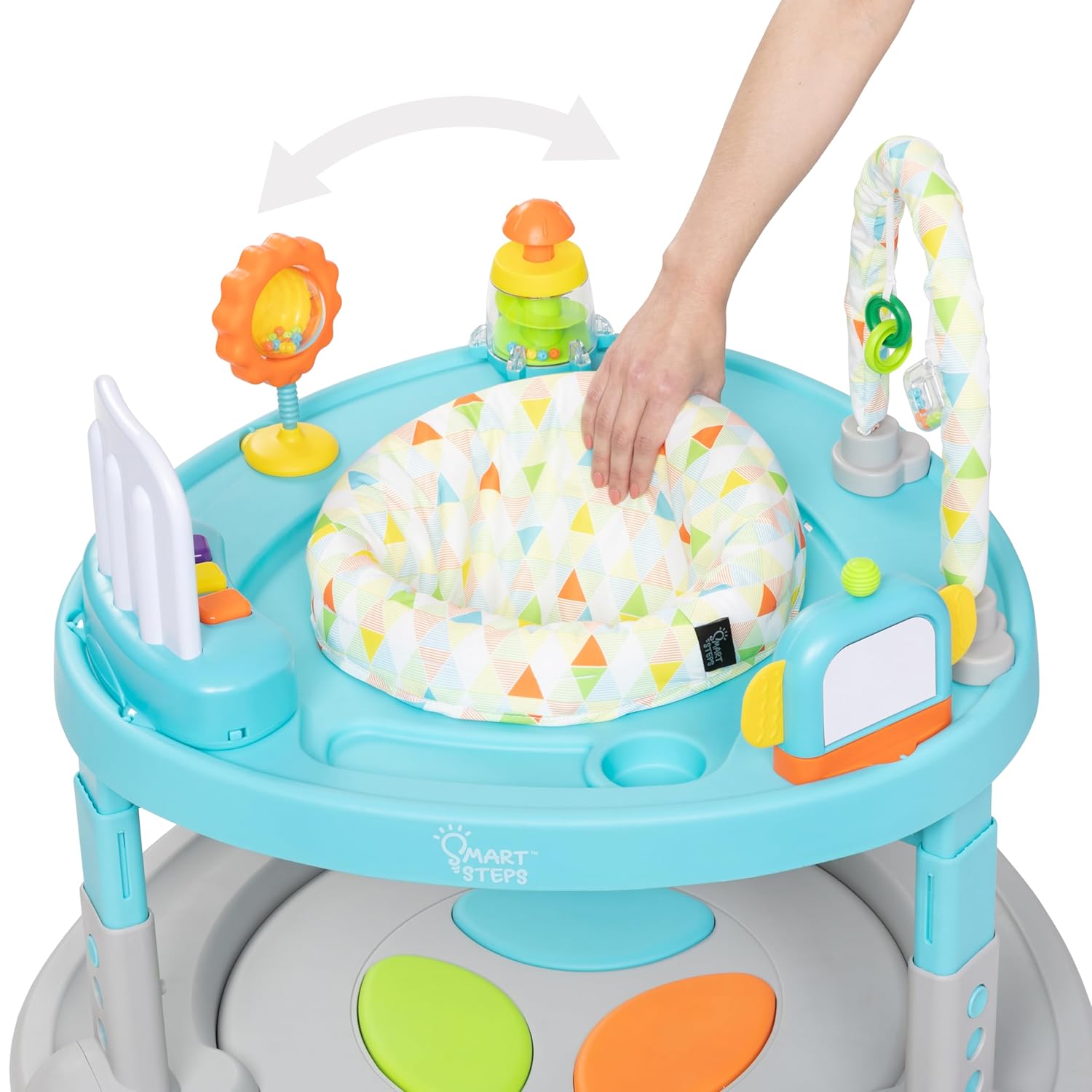 Smart Steps Bounce N' Dance 4-in-1 Activity Center Walker, Harmony Fun - Image 8