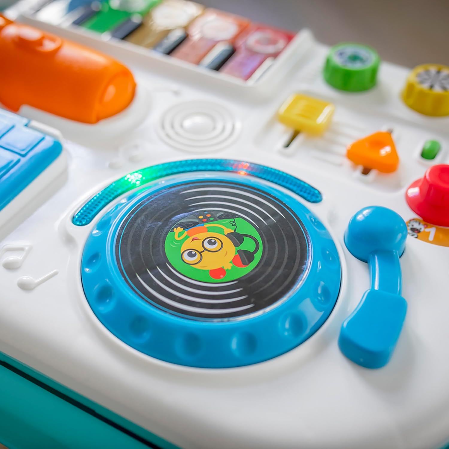 Baby Einstein Musical Mix ‘N Roll Learning Walker, 4-in-1 Push Walker, Activity Center, Toddler Table & Floor Toy, 6-36 Months, Blue - Image 13