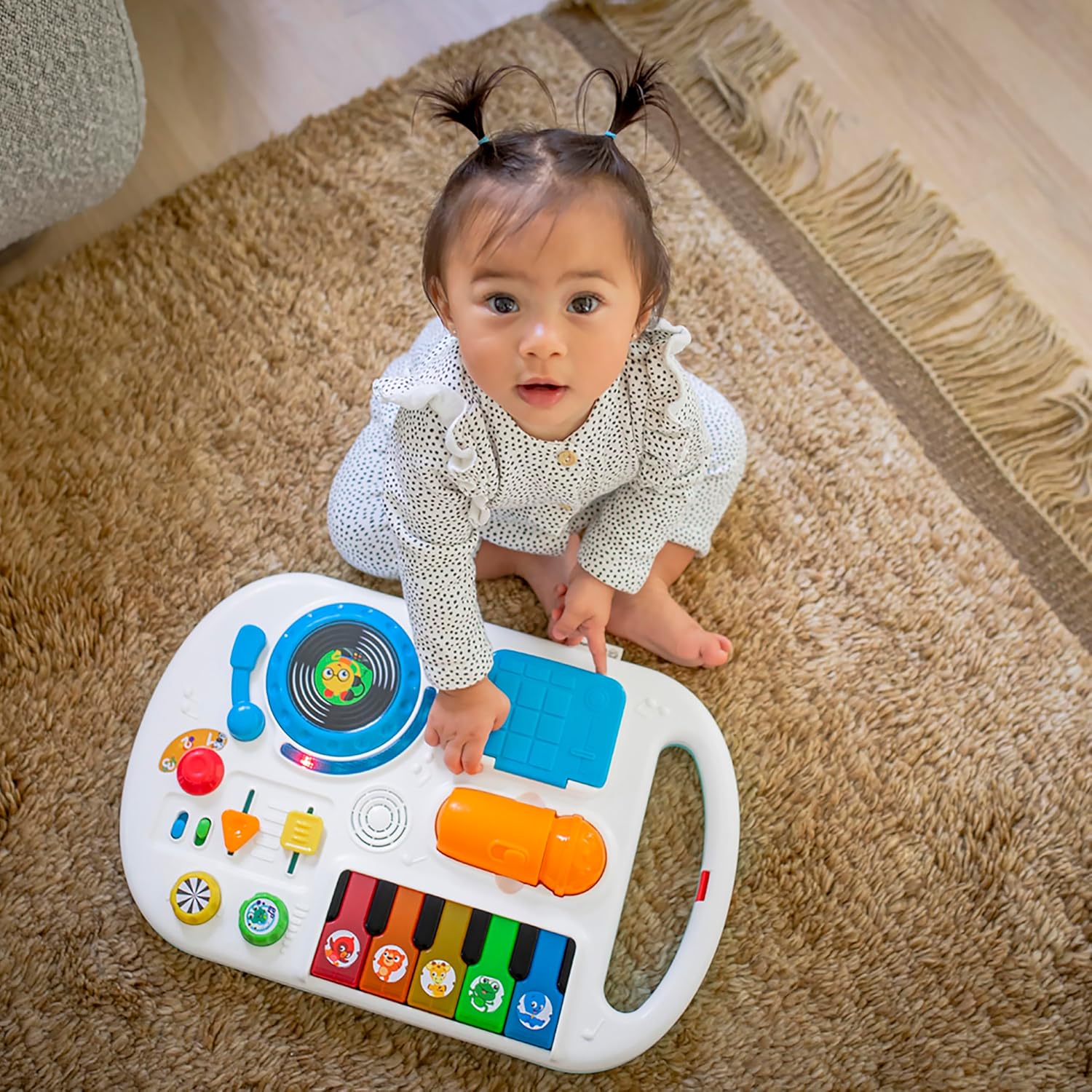 Baby Einstein Musical Mix ‘N Roll Learning Walker, 4-in-1 Push Walker, Activity Center, Toddler Table & Floor Toy, 6-36 Months, Blue - Image 21